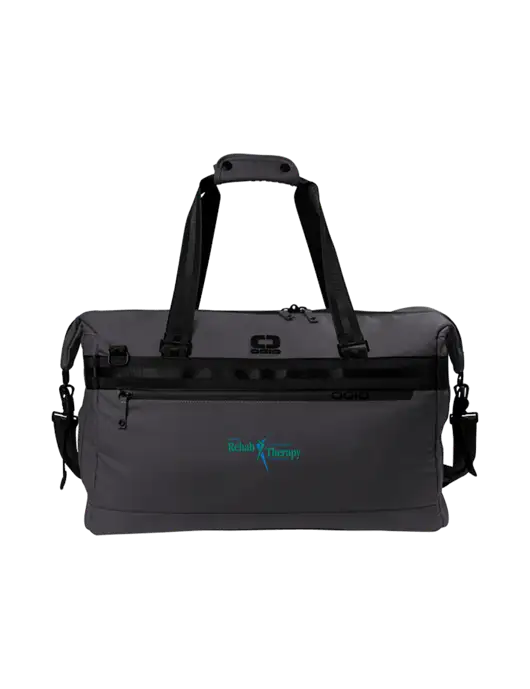OGIO Very Dark Grey Commuter Duffel w/Sports Rehab Logo
