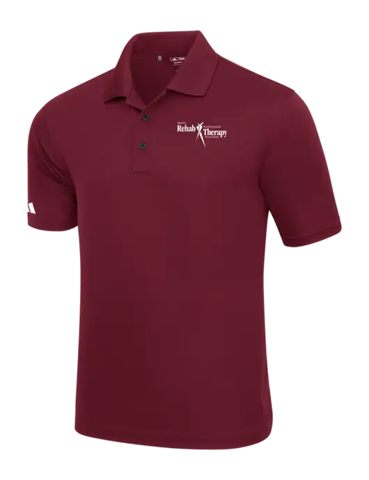 Adidas Maroon Basic Sport Polo w/Sports Rehab Logo