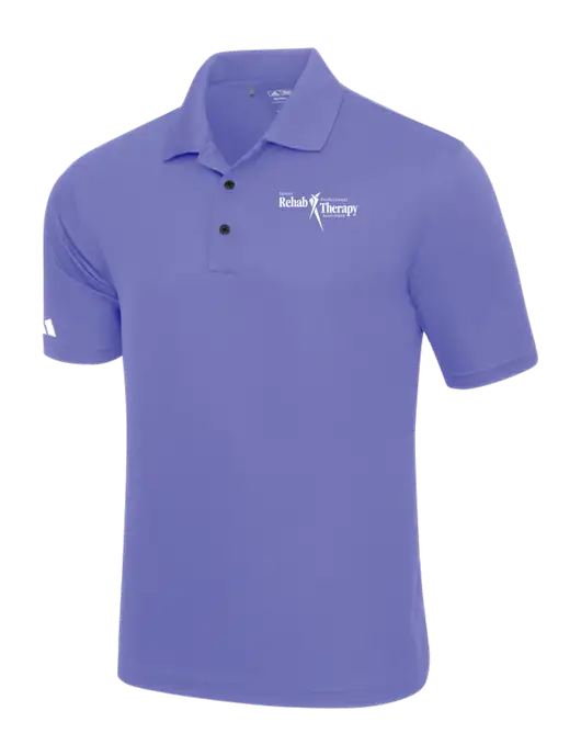 Adidas Light Purple Basic Sport Polo w/Sports Rehab Logo
