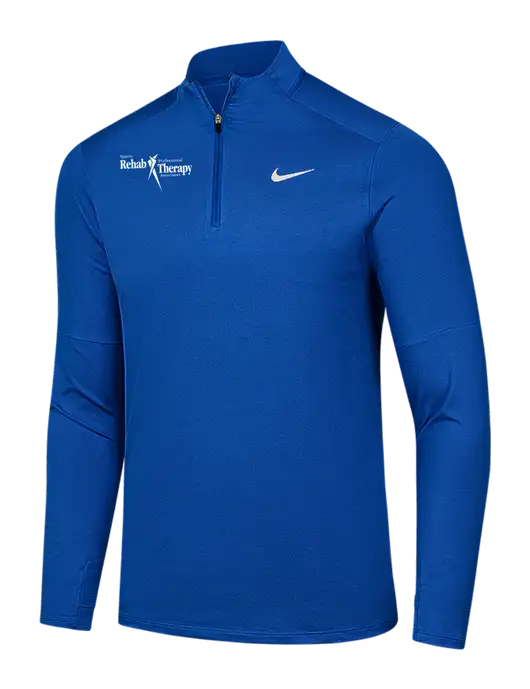 Nike Royal Dri-FIT Element 1/2-Zip Pullover w/Sports Rehab Logo
