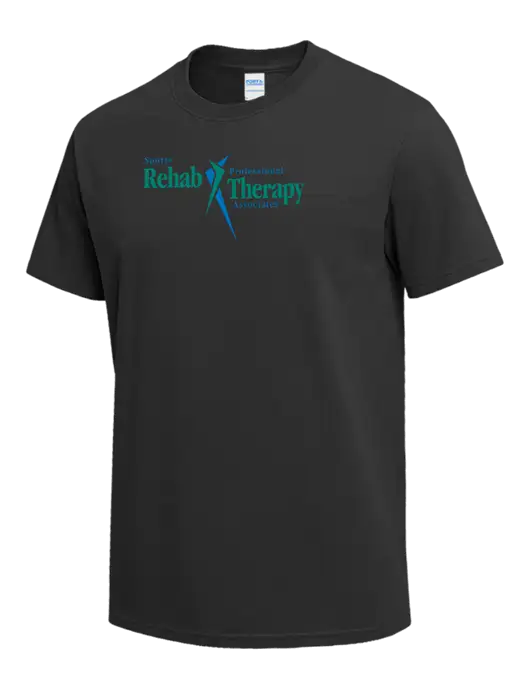Charcoal Heavyweight 6.1 oz T-Shirt w/Sports Rehab Logo