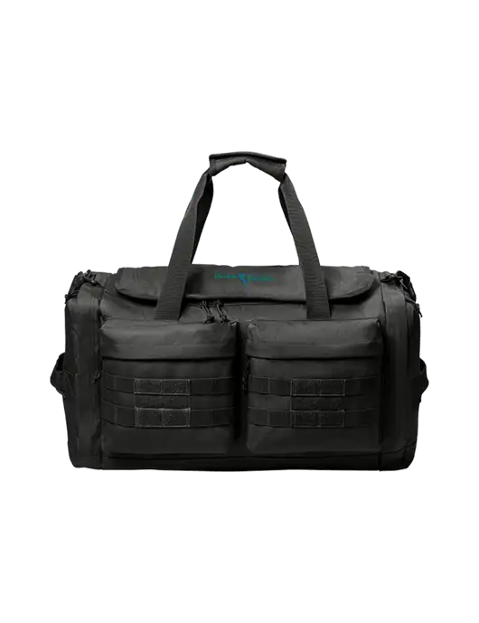 CornerStone Black Tactical Duffel w/Sports Rehab Logo