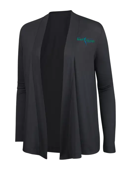 Smoke Grey Womens Concept Cardigan w/Sports Rehab Logo