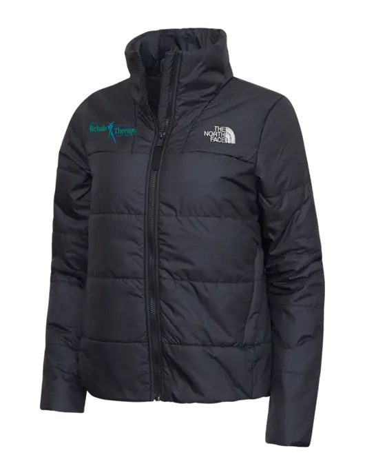 North Face Womens Black Everyday Insulated Jacket w/Sports Rehab Logo