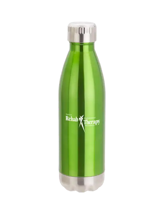 City Go Green 17 oz Insulated Bottle w/Sports Rehab Logo