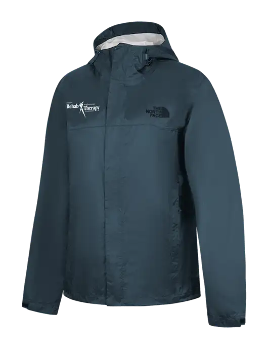 The North Face Navy DryVent Rain Jacket w/Sports Rehab Logo