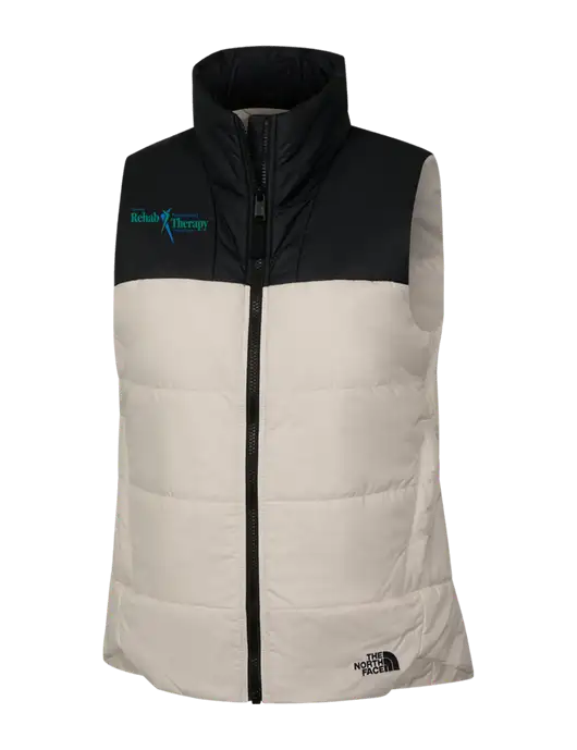 The North Face Womens Ivory Everyday Insulated Vest w/Sports Rehab Logo