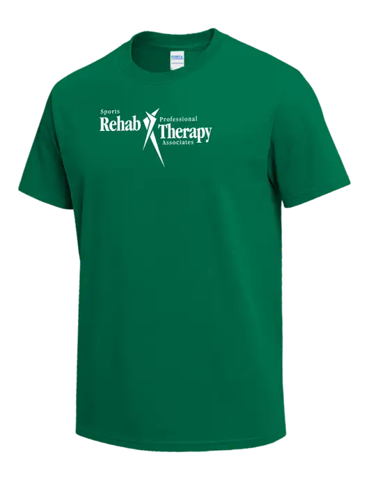Kelly Green Heavyweight 6.1 oz T-Shirt w/Sports Rehab Logo