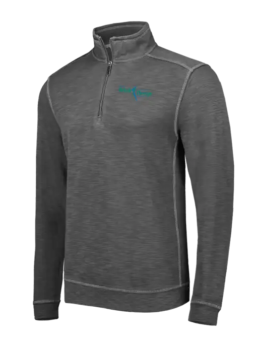 Tommy Bahama Dark Grey Tobago Bay 1/2 Zip w/Sports Rehab Logo