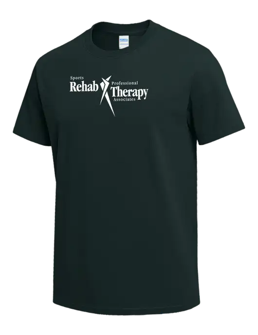 Dark Green Heavyweight 6.1 oz T-Shirt w/Sports Rehab Logo