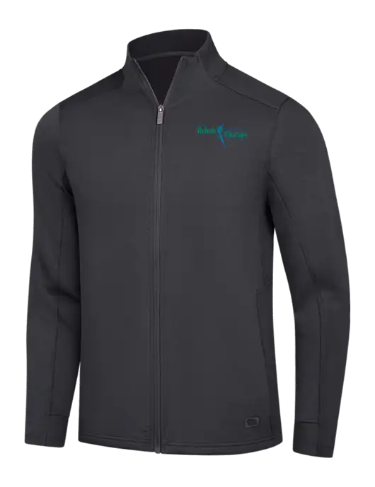 OGIO Dark Grey Transcend Full-Zip w/Sports Rehab Logo