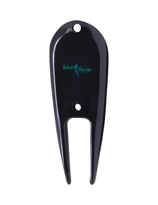 Black Divot Tool w/Sports Rehab Logo