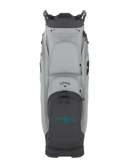 Callaway Org 14 Light Grey Cart Golf Bag  w/Sports Rehab Logo