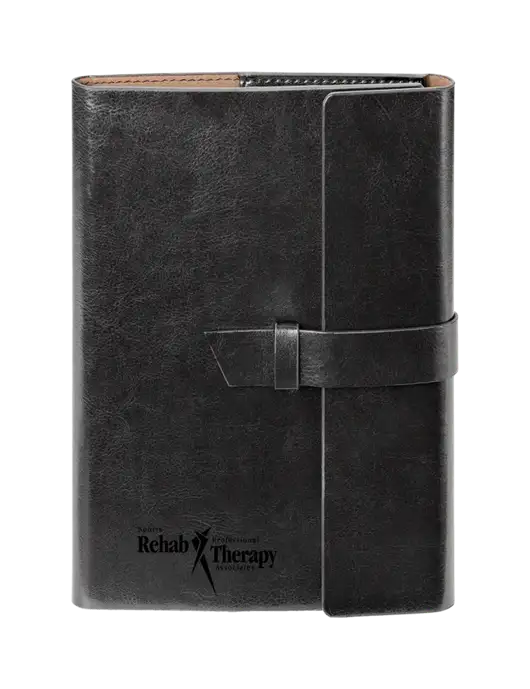 Fabrizio Black 6.875 x 9.56 Portfolio w/Sports Rehab Logo