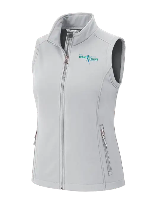 Marshmellow Womens Core Soft Shell Vest w/Sports Rehab Logo