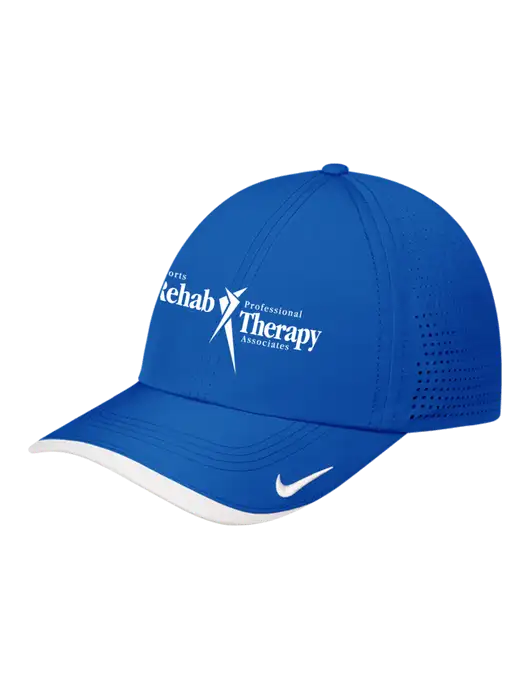 Nike Royal/White Dri-FIT Perforated Performance Cap w/Sports Rehab Logo