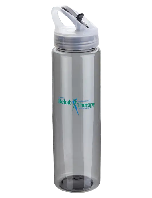 Buddy Smoke 32 oz PET Bottle with Flip Lid w/Sports Rehab Logo