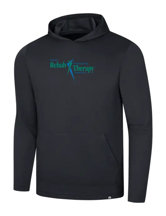 TravisMathew Black Coveside Hoodie w/Sports Rehab Logo
