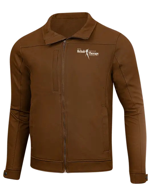Cornerstone Duck Brown Duck Bonded Soft Shell Jacket w/Sports Rehab Logo