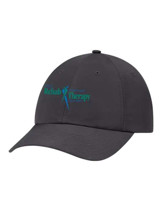 Richardson Relaxed Performance Lite Dark Grey Cap w/Sports Rehab Logo