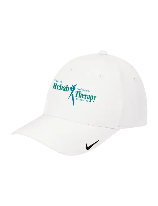 Nike White Dri-FIT Legacy Cap w/Sports Rehab Logo