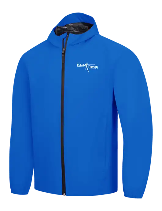 Royal Essential Rain Jacket w/Sports Rehab Logo