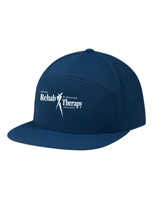 Richardson Light Navy Cannon Cap w/Sports Rehab Logo