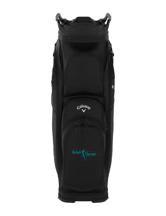 Callaway Org 14 Black Cart Golf Bag  w/Sports Rehab Logo