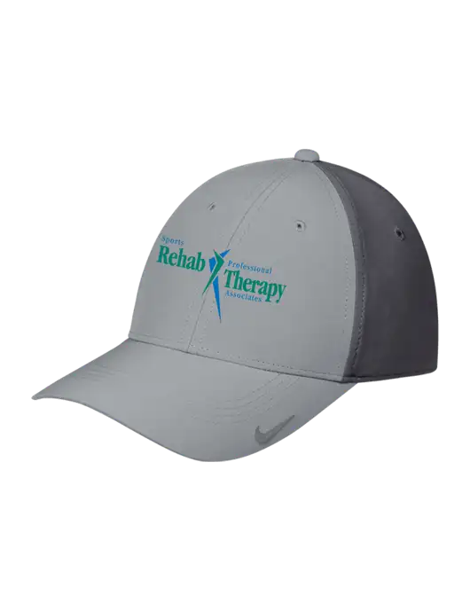 Nike Light Grey/Dark Grey Dri-FIT Legacy Cap w/Sports Rehab Logo