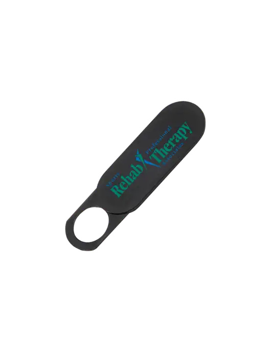 Black Web Cam Cover w/Sports Rehab Logo