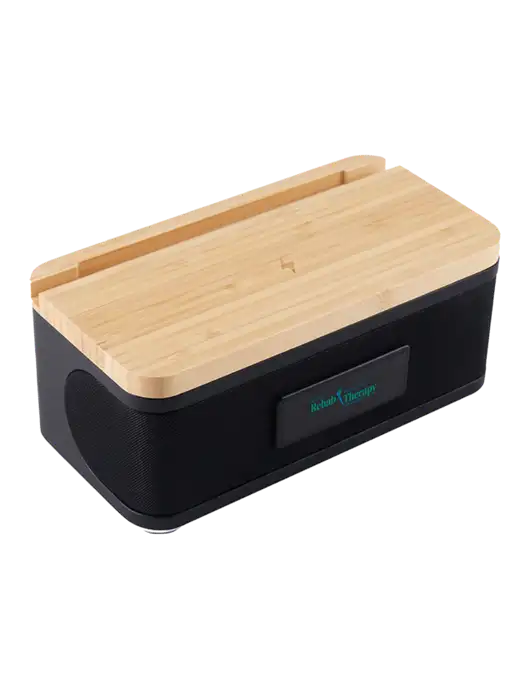 Bamblock Bamboo/Black Speaker & Charger w/Sports Rehab Logo