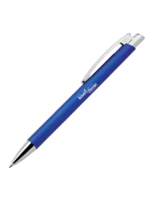 Malay Royal Ballpoint Pen - Blue Ink w/Sports Rehab Logo
