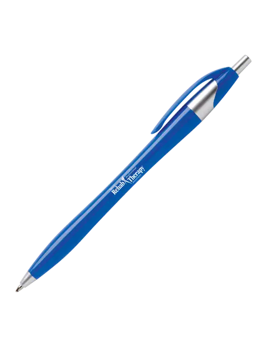 Novella Royal Platinum Pen - Blue Ink w/Sports Rehab Logo