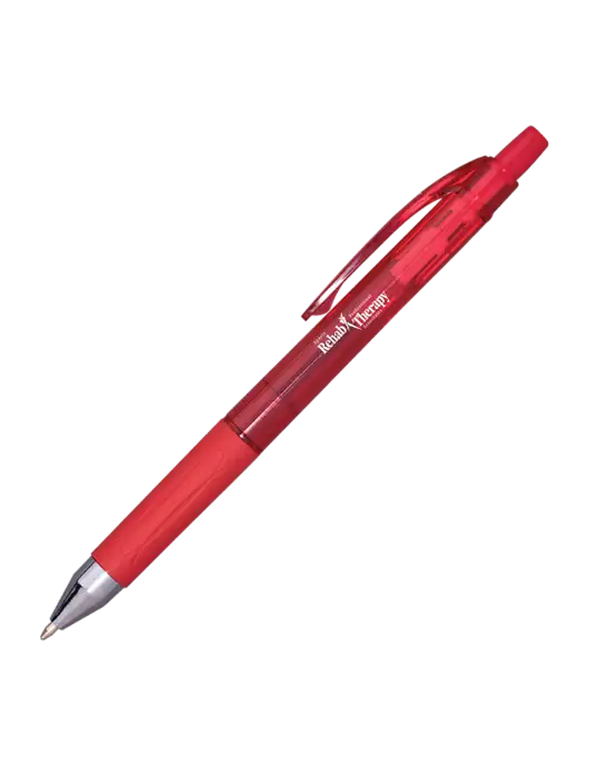 Translucent Red Tint Pen - Red Ink w/Sports Rehab Logo