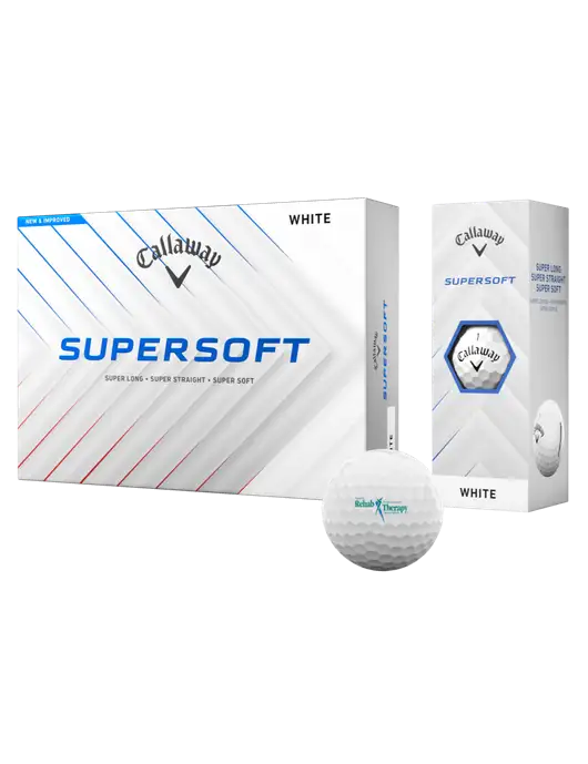 Callaway Supersoft Golf Balls 12/pk w/Sports Rehab Logo