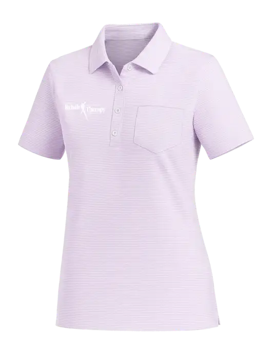 Vineyard Vines Womens Lavander Fanshell Polo  w/Sports Rehab Logo