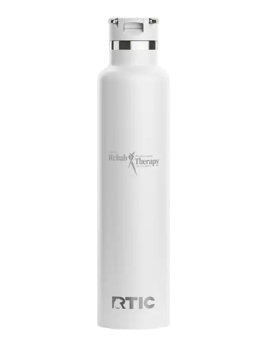 RTIC Journey 26 oz White Bottle w/Sports Rehab Logo