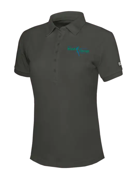 OGIO Womens Dark Grey Jewel Polo w/Sports Rehab Logo