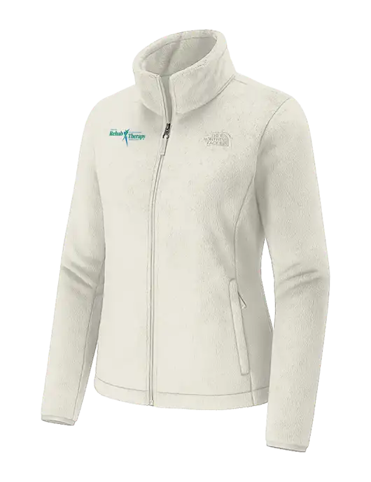 The North Face Womens Ivory Osito Fleece Jacket
 w/Sports Rehab Logo