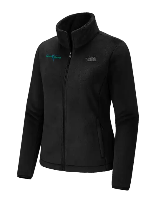 The North Face Womens Black Osito Fleece Jacket
 w/Sports Rehab Logo