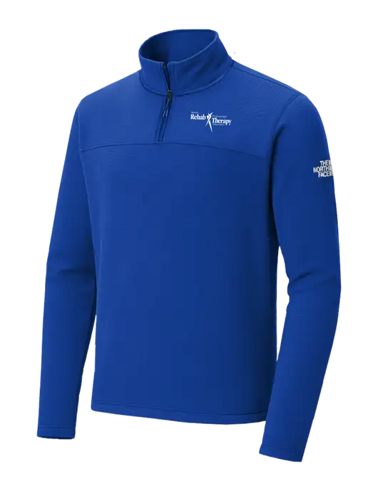 The North Face Aim 1/4-Zip Dark Royal Fleece w/Sports Rehab Logo