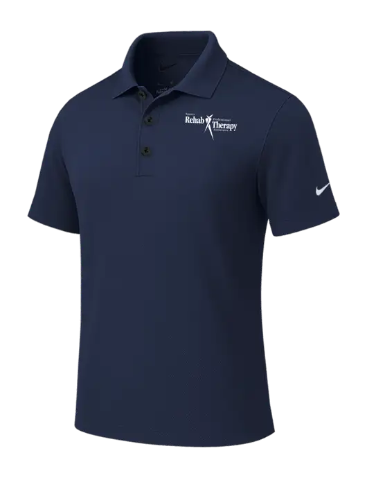 Nike Dark Navy Tech Basic Dri-FIT Polo
 w/Sports Rehab Logo