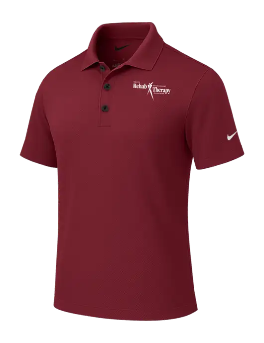 Nike Cardinal Tech Basic Dri-FIT Polo
 w/Sports Rehab Logo