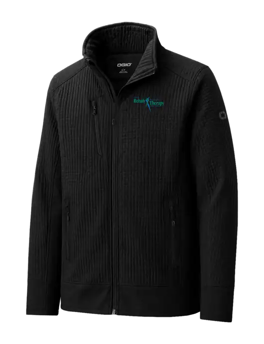 OGIO Black Trax Jacket w/Sports Rehab Logo
