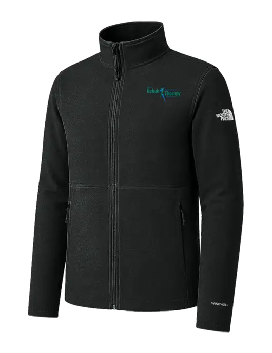 The North Face Black Edge Stretch Soft Shell Jacket w/Sports Rehab Logo