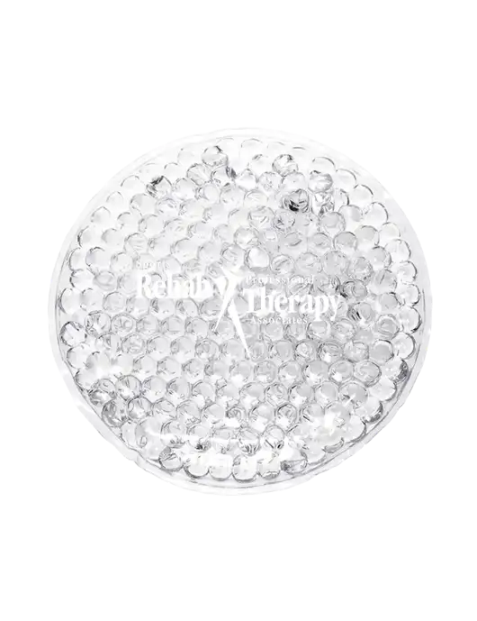 Clear Hot & Cold Gel Bead Packs w/Sports Rehab Logo