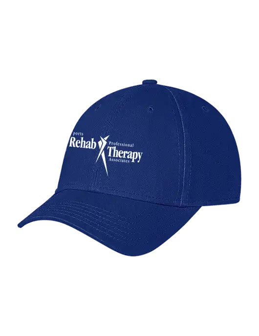 Royal Structured Soft Snap Closure Hook & Loop Cap w/Sports Rehab Logo
