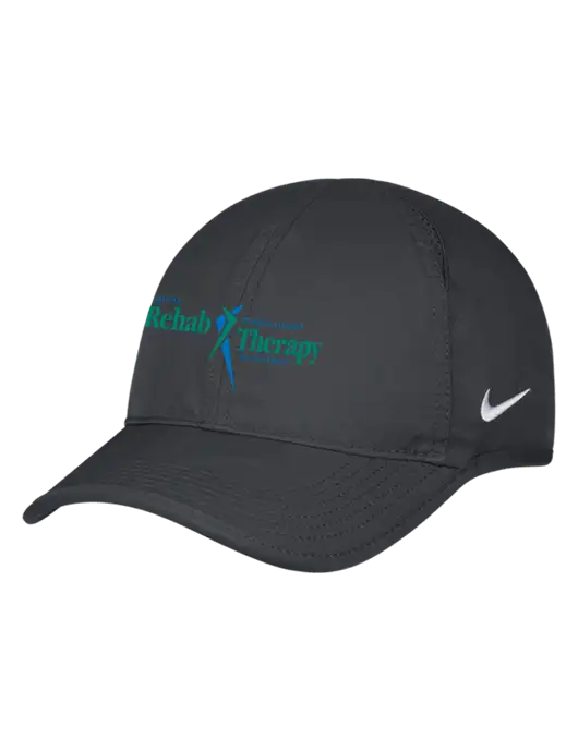 Nike Charcoal Featherlight Cap w/Sports Rehab Logo