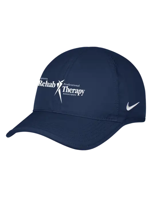 Nike Navy Featherlight Cap w/Sports Rehab Logo