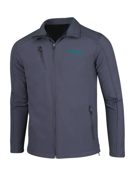 Dark Grey Welded Softshell Jacket w/Sports Rehab Logo